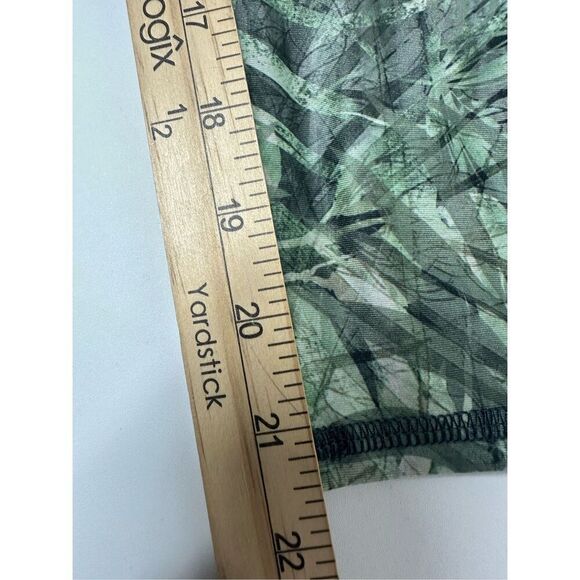 Evolution and Creation Women's M Palms Leaves Print Capri Leggings 21,5 “ Green - Picture 4 of 11